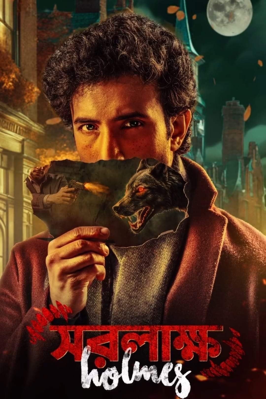 Saralakkho Holmes Hindi Dubbed Movie Poster (2025)