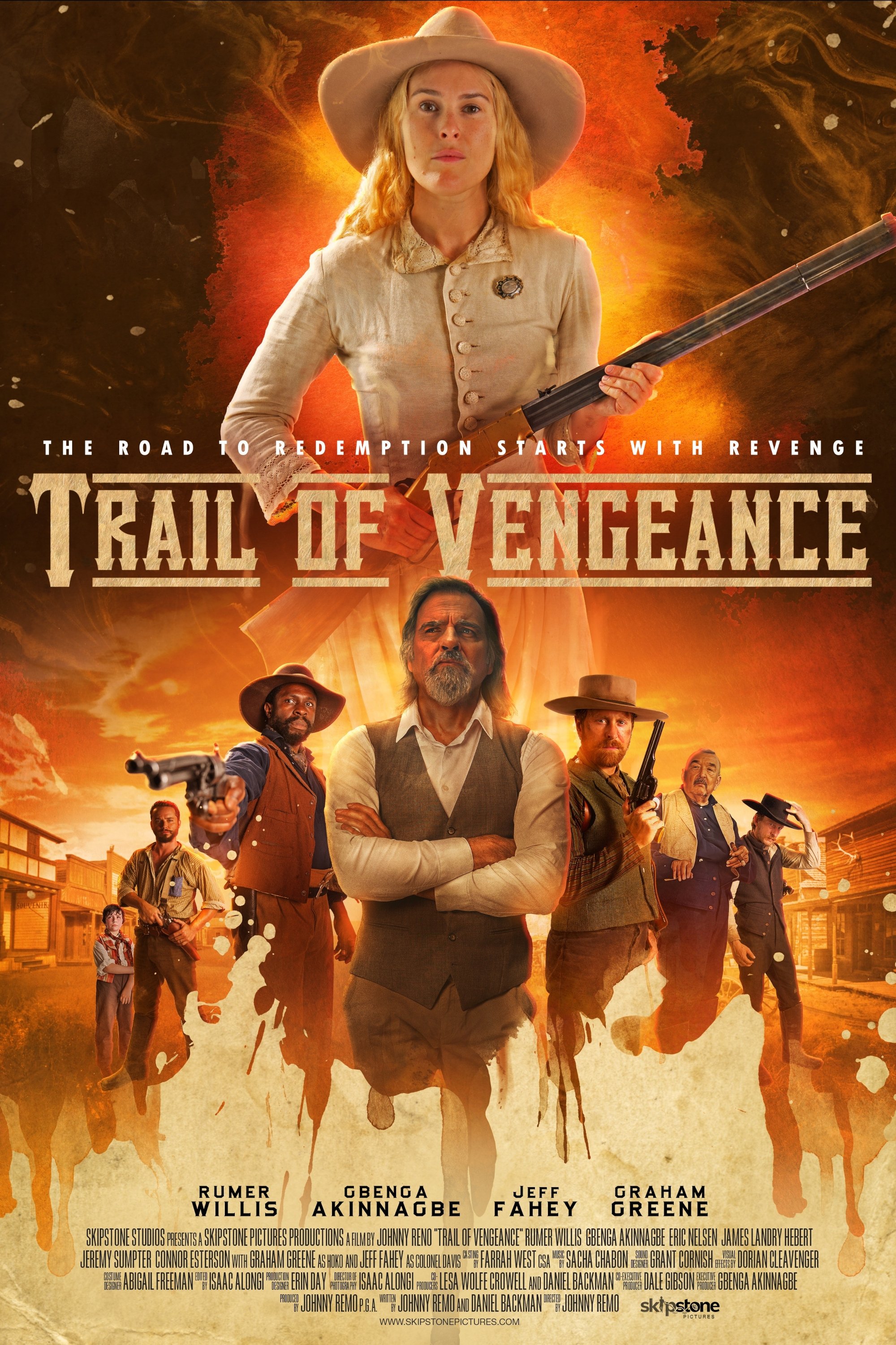 Trail of Vengeance Hindi Dubbed Movie Poster (2025)
