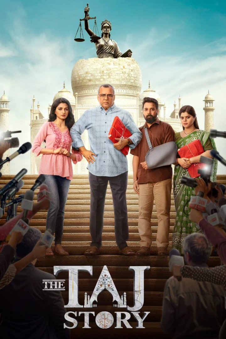 The Taj Story Hindi Dubbed Movie Poster (2025)