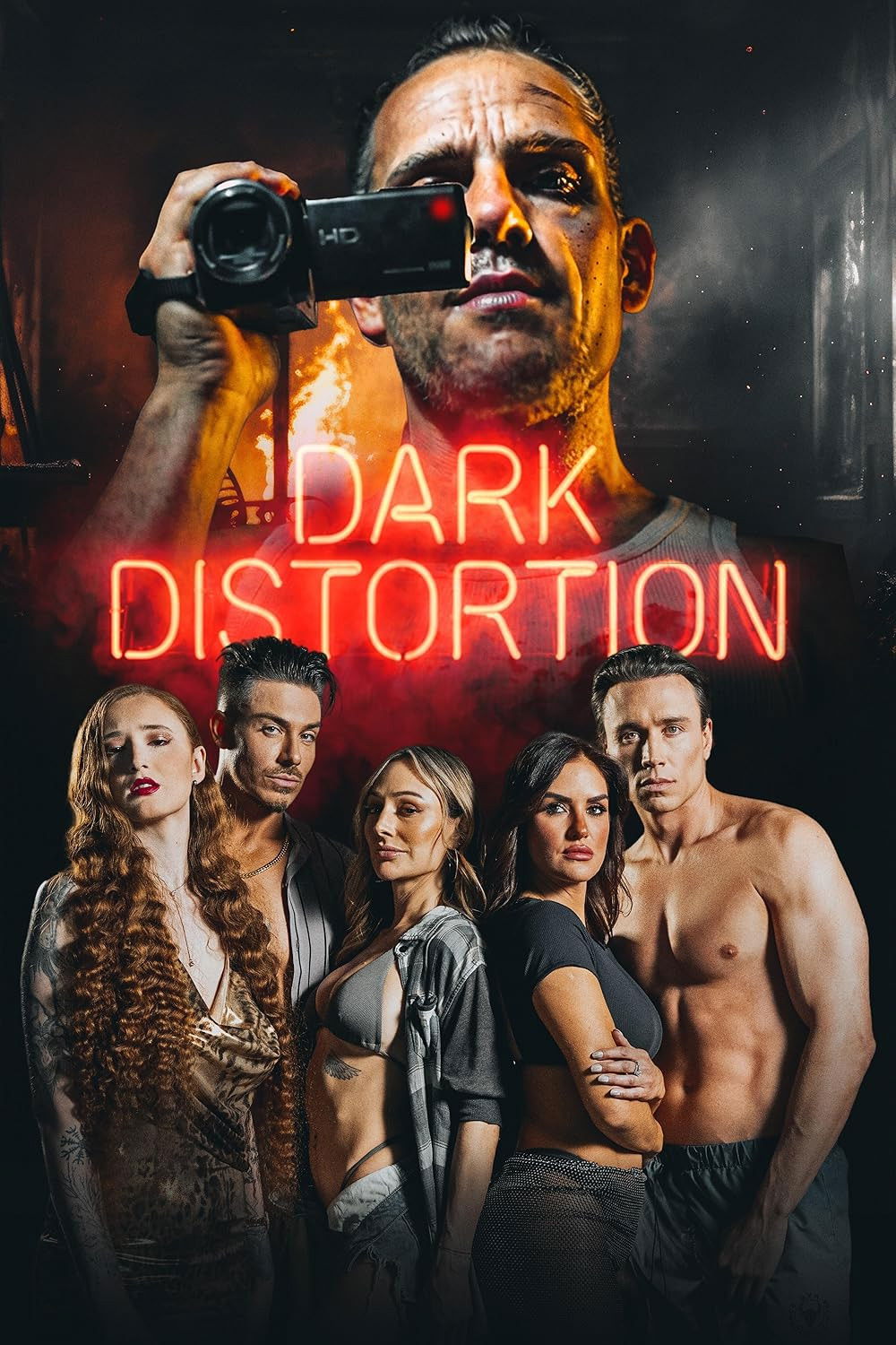 Dark Distortion Hindi Dubbed Movie Poster (2026)