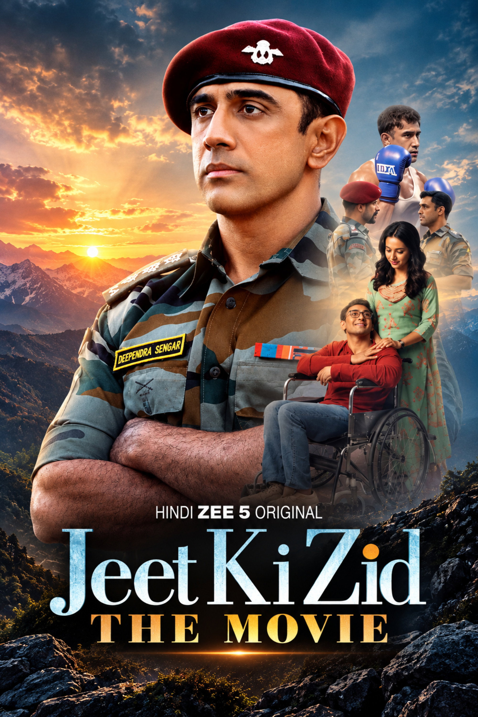 Jeet Ki Zid Hindi Dubbed Movie Poster (2026)